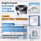 Bathroom Exhaust Fan Motor   Blower Wheel Replacement - Fits Broan Nutone Models