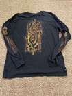 Slipknot Band 2001 Long Sleeve Concert Tee Large