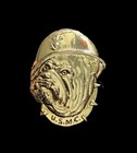 Us Marine Corps Usmc Bulldog Pin Free Shipping  p49-4  New Old Stock