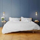 Globe Electric Molly 1-light Matte Brass Plug-in Or Hardwire Sconce Clear Glass
