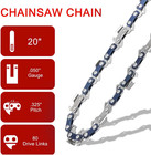 4 Pack 20 Inch Chainsaw Chain  325  Pitch  050   Gauge 80 Drive Links Fits Husqv