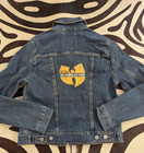 The Wu-tang Clan Hulu Promotional Levis Denim Jacket Size Small Rare Limited Eu