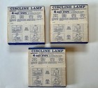 Lot Of 3 Vintage Ge 8    Circline 22 Watt Fluorescent Lamps   Cool White  Nos