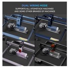 Atomstack R8 Pro Laser Rotary Roller Jaw Chuck Set For Cylindrical Objects Wine