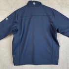 Mountain Hard Wear Jacket Full Zip Mens Xl Blue Fleece Lined Softshell Outdoor