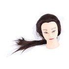 24   Long Hair Hairdressing Mannequin Salon Training Head Model Doll With Clamp