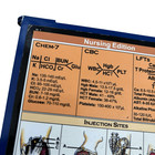 Whitecoat Blue Nursing Edition Folding Clipboard