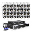 Annke 32ch Nvr 12mp Audio Poe Security Camera System Outdoor Color Night H 265 