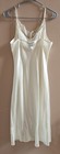 Vintage Dressbarn Collection Silk Chemise Slip Dress Lingerie Lace Feminine 8 