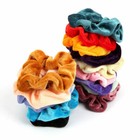 Women Velvet Elastic Hair Scrunchies Hair Bands Scrunchy Hair Band Hair Ties Lot
