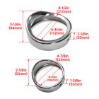 For Harley 7  Headlight Lights 4 5  Passing Fog Lamp Visor Trim Ring Bezel Cover