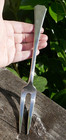 Antique Early 20th Century Austrian 800 Fine Silver Meat Serving Fork