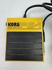 Korg Ps-1 Metal Single Momentary Footswitch Pedal Switch And Cord Used