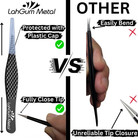 Super Sharp Pointed Tweezers Precision Best Splinter Tweezers Pointed Tip New