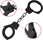 Professional Double Lock Handcuffs With Keys     Steel Police Edition