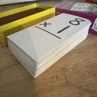 Trend Enterprises Multiplication 0-12 Flash Cards Ages 8  91 Cards