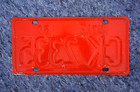 1959 Utah License Plate - Original Paint
