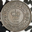 1864 Nova Scotia 1 Cent Lot d7018 Nice 