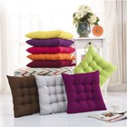 Square Indoor Outdoor Dining Garden Patio Soft Chair Seat Pad Cushion 14  Or 16 