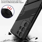 Shockproof Rubber Stand Hybrid Case Cover For Samsung S24 Ultra S23 Fe S21 s22 
