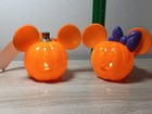  free Ship  3  Mickey   Minnie Mouse Light-up Mini Pumpkin Halloween Disney