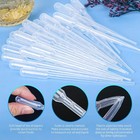 100pcs 3ml Transfer Pipettes Plastic Droppers Disposable  Dropper For Resin