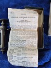 Vintage  Veterinarian   Doctor Metal Syringe