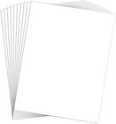 Heavy Weight 110lb Cover Cardstock White Certificate Paper  24 Pack White Car   