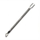 1pc Nail Pusher Cuticle Remover Tool Stainless Steel Professional Nail Care Tool