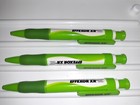 Pharmaceutical Drug Rep Pens Effexor Lot Of 3 Green White Plastic