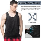 Men s Athletic Sleeveless Shirts Quick Dry Tank Top Bodybuilding Gym Camouflage