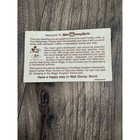 Vintage 1986 Walt Disney World Village Resort Guest Id Card
