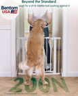 29-55 Inch Extra Wide Baby dog Gate  Pressguard P7  Metal Auto Close  Pressure M