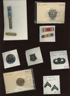 Large Military Insignia And Patches Lot 75  Pieces Various Brances And Years