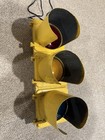 Rare - Vintage 1940-50 s Eagle Signal 8  Glass Traffic Light Cast Aluminum  - E2
