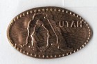 Elongated Pennies  southwest Us National Parks     Orderville  Utah