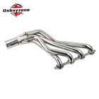 Pair Long Tube Headers For Chevy Silverado Gmc Sierra 2wd 4wd 4 8 5 3 6 0l 99-06