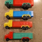 Lot Of 12 Vintage Pez Semi Truck Dispensers  R1 r2 r3 r4 Slovenia No Feet