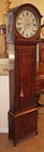 Early 19th Century Scottish Drumhead Tall Case Grandfather Clock Circa 1830