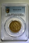 1848  10 Liberty Head Gold Eagle Pcgs Xf-45