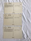 Lot Montreal 1967 Expo Pcs  Soviet Union  Great Britain  Maine Pavilions Unused