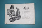 The Synchronized Leica Camera Manual Booklet English Leitz Vtg