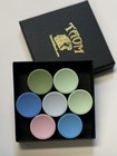 Taom Septa Pack Professional Pool billiard Cue Chalk - Different Colors 7pcs 