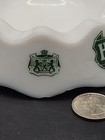 Vintage Heineken Holland Beer Barware Milk Glass Ashtray Opalex Made France 5 