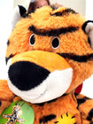 Kong Wild Knots Tiger Medium large Squeaky Soft Plush Dog Toy