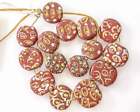 Tabular Venetian Millefiori African Trade Beads Crjp142