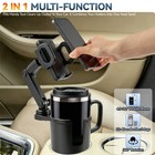 360   Universal Cup Holder Car Mount Cradle Cell Phone Drink Organizer Expander