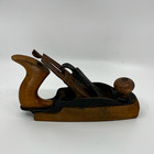 Vintage    buddy    Transitional Bench Plane     Wood Sole  Patent Marked  As Found