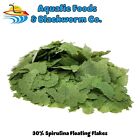 30  Spirulina Flakes  For Cichlids  Marine Fish And All Tropical Fish   Wl