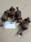 Lot Of 4 Nos Wooden Finials  191